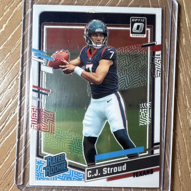 C.J. Stroud 2023 Panini Donruss Optic Rated Rookie