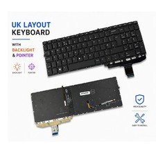 Replacement HP EliteBook 850 G7 G8 855 G7 G8 Keyboard & Backlight TrackPoint UK