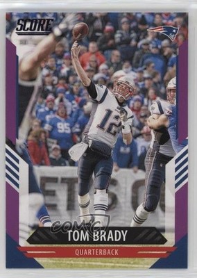 2021 Score Purple Tom Brady #41 0b67