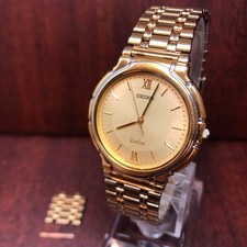 Working SEIKO Dolce Watch With Adjustment Links 5E31-6B50