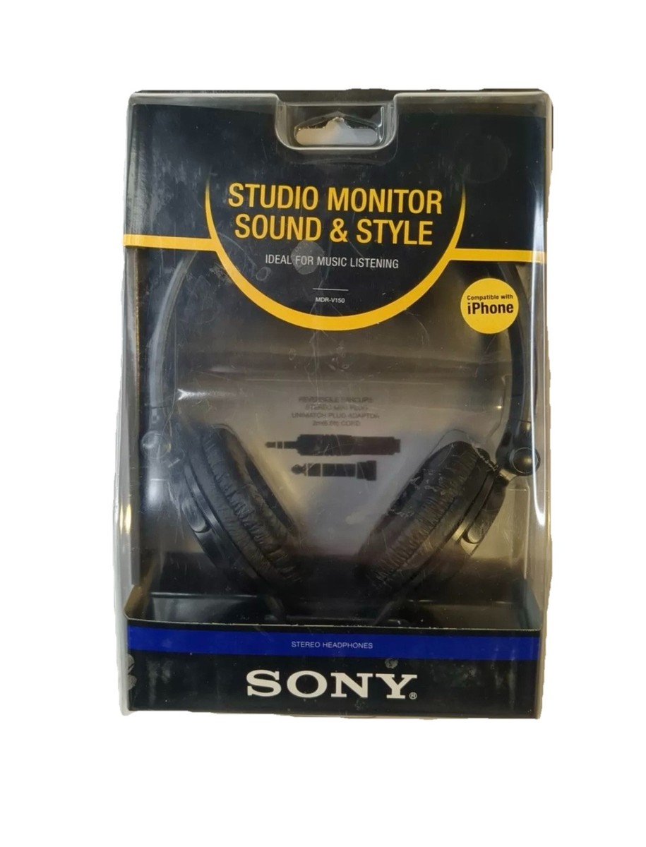 New Sealed Sony Studio Monitor Series Headphones MDR-V150