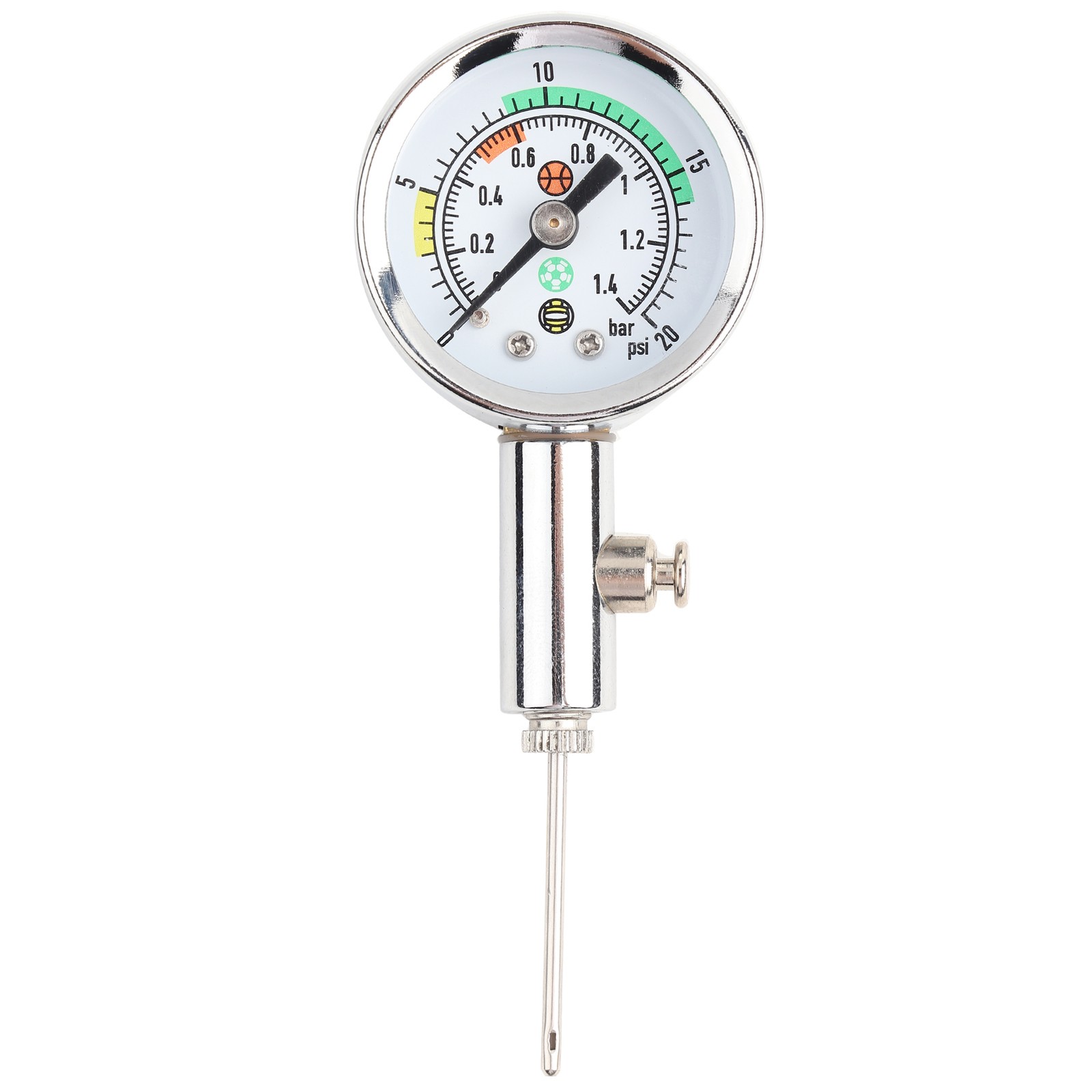 Mini Air Gauge Durable Accurate Pressure For Sports Balls
