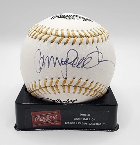 RYNE SANDBERG Signed Auto Rawlings Gold Glove Baseball Chicago Cubs JSA