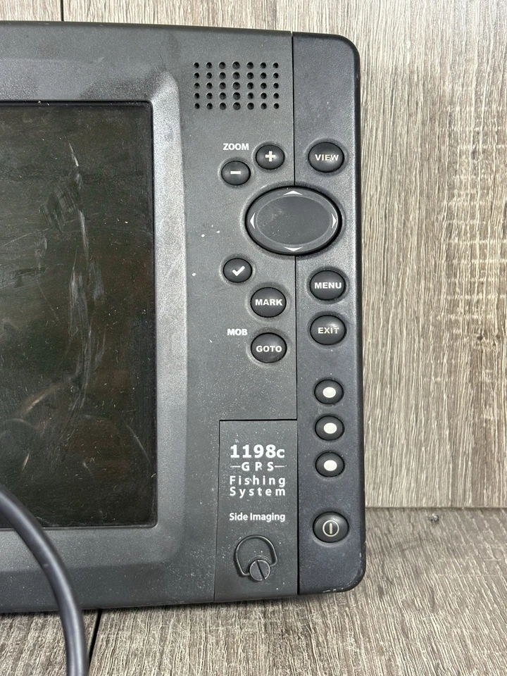 Humminbird 1198C SI GPS Fishing Fishfinder Display Head Unit + Transducer - Image 2 of 4
