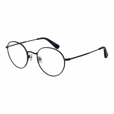 Savile Row SRO-007 Herren Blau Rund Titan Optik Fassung 49mm