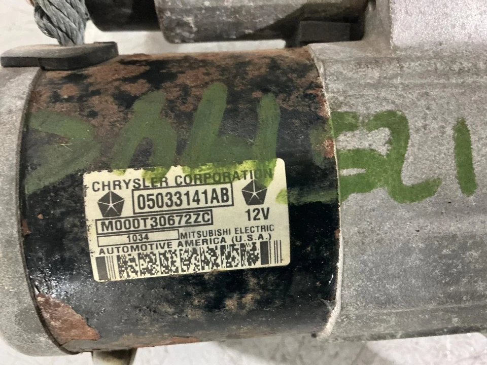 Motor de arranque com turbo compatível 03-09 PT CRUISER 827535 - Imagem 2 de 4