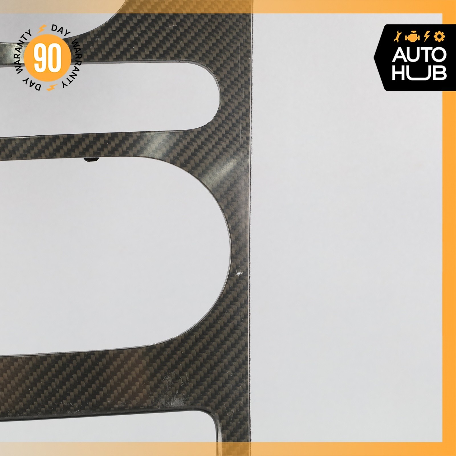 12-18 Bentley Continental GT GTC Center Console Shifter Trim Bezel Carbon OEM
