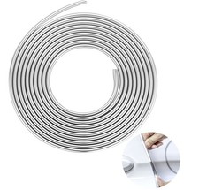 20ft Car Chrome Moulding Trim Strip Auto Door Edge Scratch Guard Protector Cover