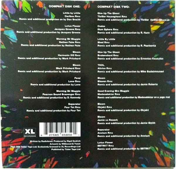 Radiohead TKOL RMX 1234567 - CD x 2 - Photo 2/3