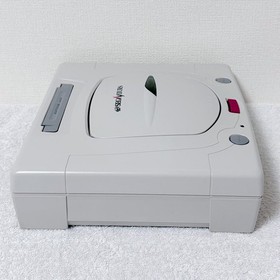 Good condition Complete with accessories Sega Saturn HST-0014 White White