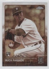 2015 Topps Chrome Sepia Refractor Buck Farmer #171 3q5