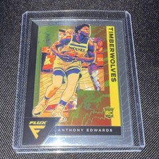 2020-21 Panini Flux Rookie Anthony Edwards #202 Timberwolves NBA Basketball
