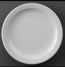 Olympia Athena Platten mit schmalem Rand 205 mm (12er Pack) - CF362