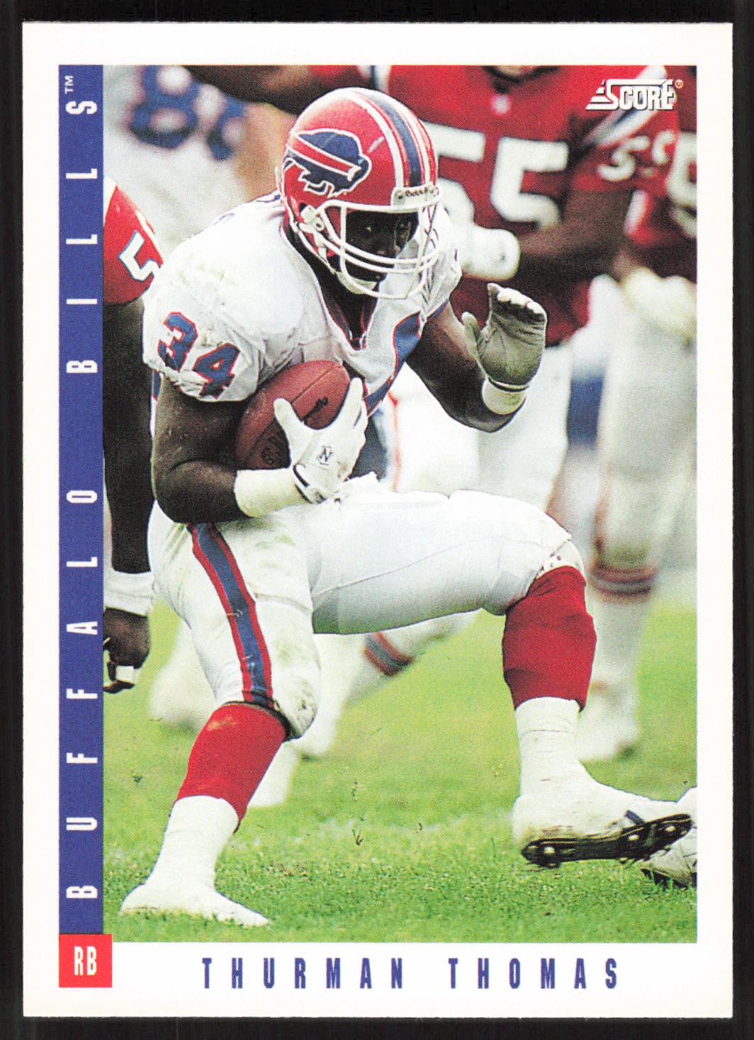 Thurman Thomas, 1993 Score, #96, Buffalo Bills,