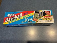 1992 Topps Baseball Complete Factory Sealed Set 792 Cards 10 Gold Cards