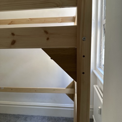 Celeste High Sleeper Loft Bunk Bed, 4ft 6 Double - Picture 5 of 7