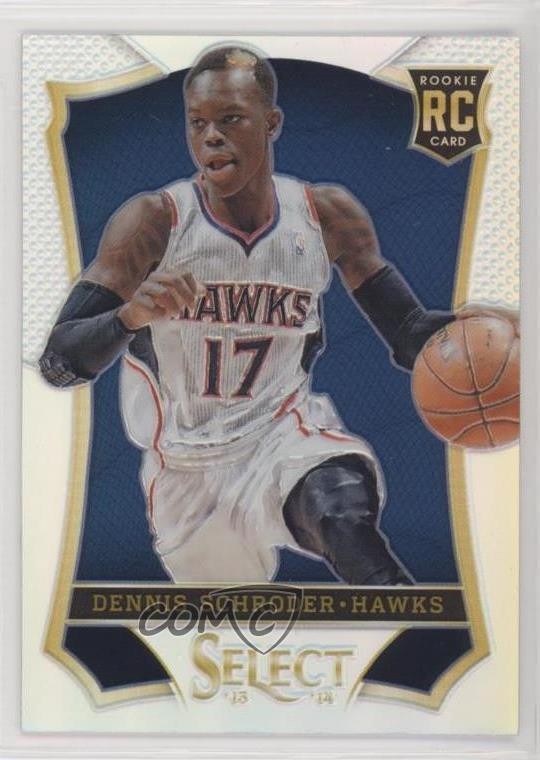 2013-14 Panini Select Silver Prizm Dennis Schroder #164 9w4