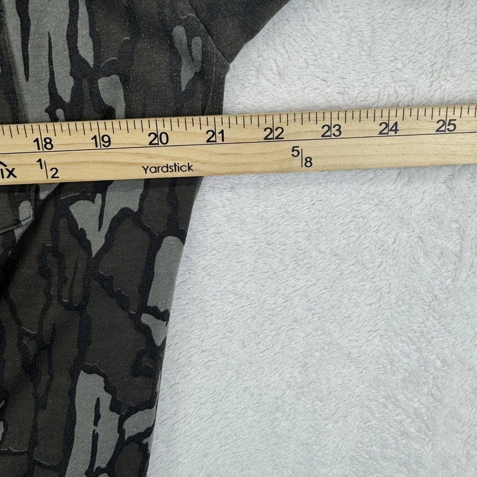 Camisa DE COLECCIÓN Duck Bay Para Hombres Grande Gris Verde Corteza de Árbol Camuflada Bolsillo Hecha en EE. UU. 90s Foto 4 de 4