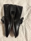 Crown & Ivy Women’s Black Faux Leather Slip-On Loafer Flats Now Accent Preppie 7 — photo 4