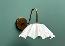 1950's Mid Century Modern Wall Sconce Stilnovo Brass Vintage Wall Lamps