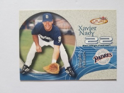 2001 Fleer Futures Xavier Nady San Diego Padres #197
