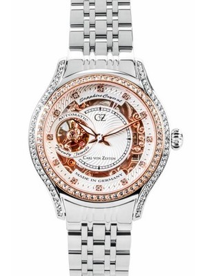 Carl von Zeyten CVZ0069RWMS Seewald Automatic Limited Edition 38mm Unisex Ros...
