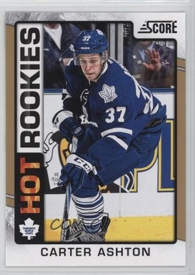 2012-13 Score Hot Rookies Gold Rush Carter Ashton #517 Rookie RC 1md