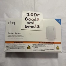 Ring Alarm Contact Sensor 6-Pack 2nd Gen 6 Doors or Windows White SHIPS NOW
