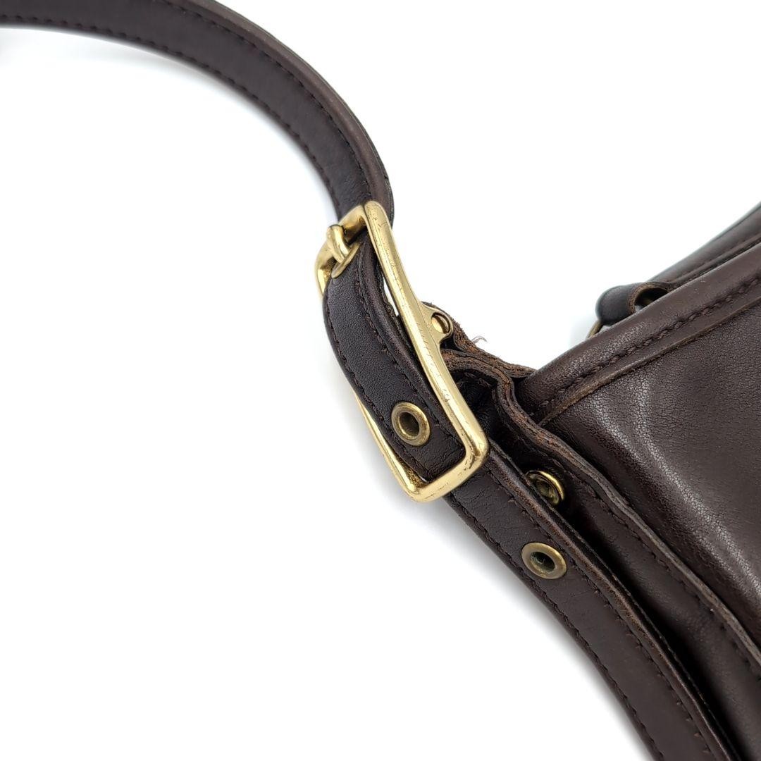 Coach Shoulder Bag Leather Brown Authentic G01081121 thumbnail 15