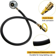 1LB Propane Tank Quick Connect Regulator Valve for Outdoor Grill Stove Heater