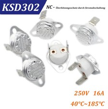 KSD302 Bereich 40-180°C Schließer Temperatu...