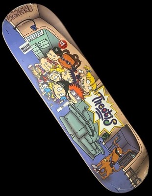 RARE Theotis Beasley Rugrats Cartoon Baker Skateboard Deck
