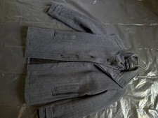 Herren Esprit Mantel Wolle/Lang, Anthrazit, G...
