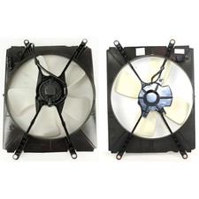 Pair Cooling Fan Assemblies Set Of 2 For Toyota Camry 1992-1996
