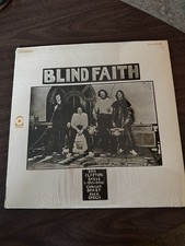 Blind Faith : Self-Titled Atco LP 1969 In shrink! Clapton, Baker, Winwood Nice!