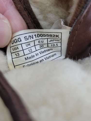 UGG Butte II CWR Stiefel Kleinkind Junge Größe 13 braun Winter wasserdicht 1098890K - Bild 7 von 20