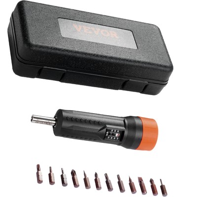 VEVOR Torque Screwdriver 1/4'' Range 10-70 in/lb w/ 1 in-lb Increment View Window