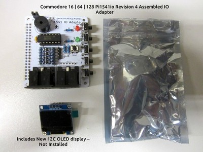 Commodore 16 | 64 | 128 Pi1541io Revision 4 Assembled IO Adapter New