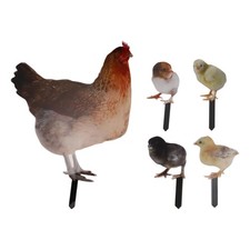 Unique Acrylic Garden Stakes for Animal Lovers Vibrant Yard Decoration