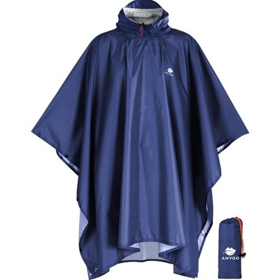 Regenjacke Regenponcho Wasserabweisend Unisex Camping Wanderjacke