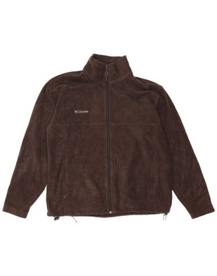 Columbia Herren Fleecejacke UK 40 Large Braun Polyester BN06