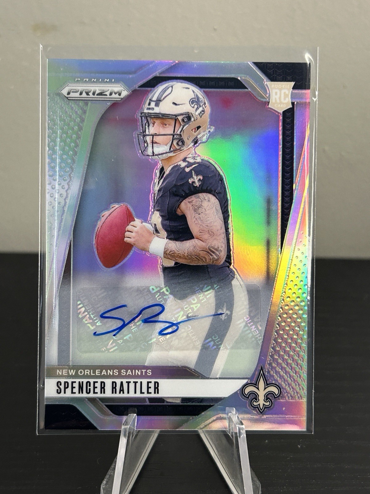 2024 Panini Prizm | Spencer Rattler #388 | Rookie Silver Prizm Auto