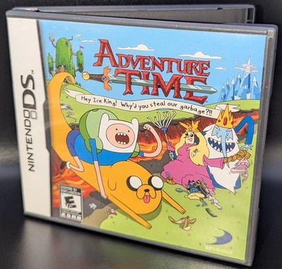 USED Adventure Time Hey Ice King! Why'd You Steal Our Garbage?!! (Nintendo DS)
