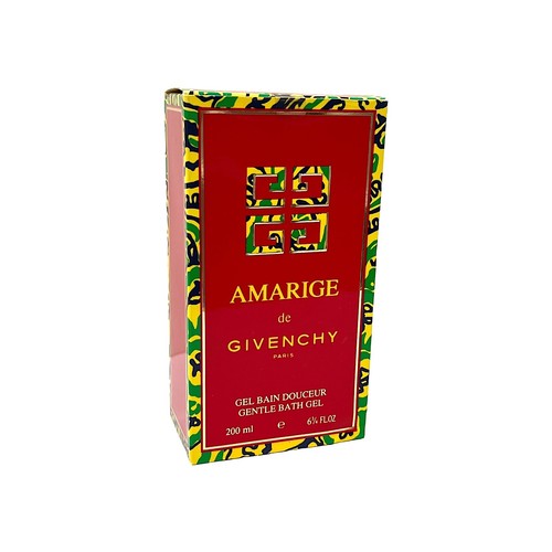 K Box Lettering Vintage Amarige de Givenchy Gentle Bath Gel 6.75 oz 200ml New in Box | eBay