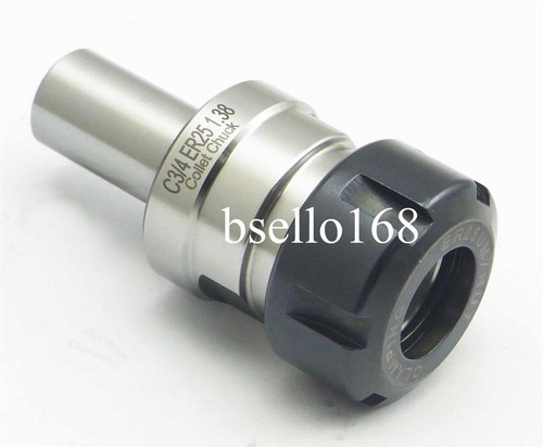 New 10pcs C3/4 ER25 1.38L Straight collet chuck holder CNC Milling Machine