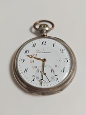 0.800 Union Horlogere Ancre Precision Mobilisation Taschenuhr Pocket Watch-Spz9