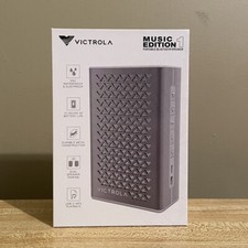 Victrola Music Edition 1 Portable Bluetooth Speaker IP67 Silver Sealed