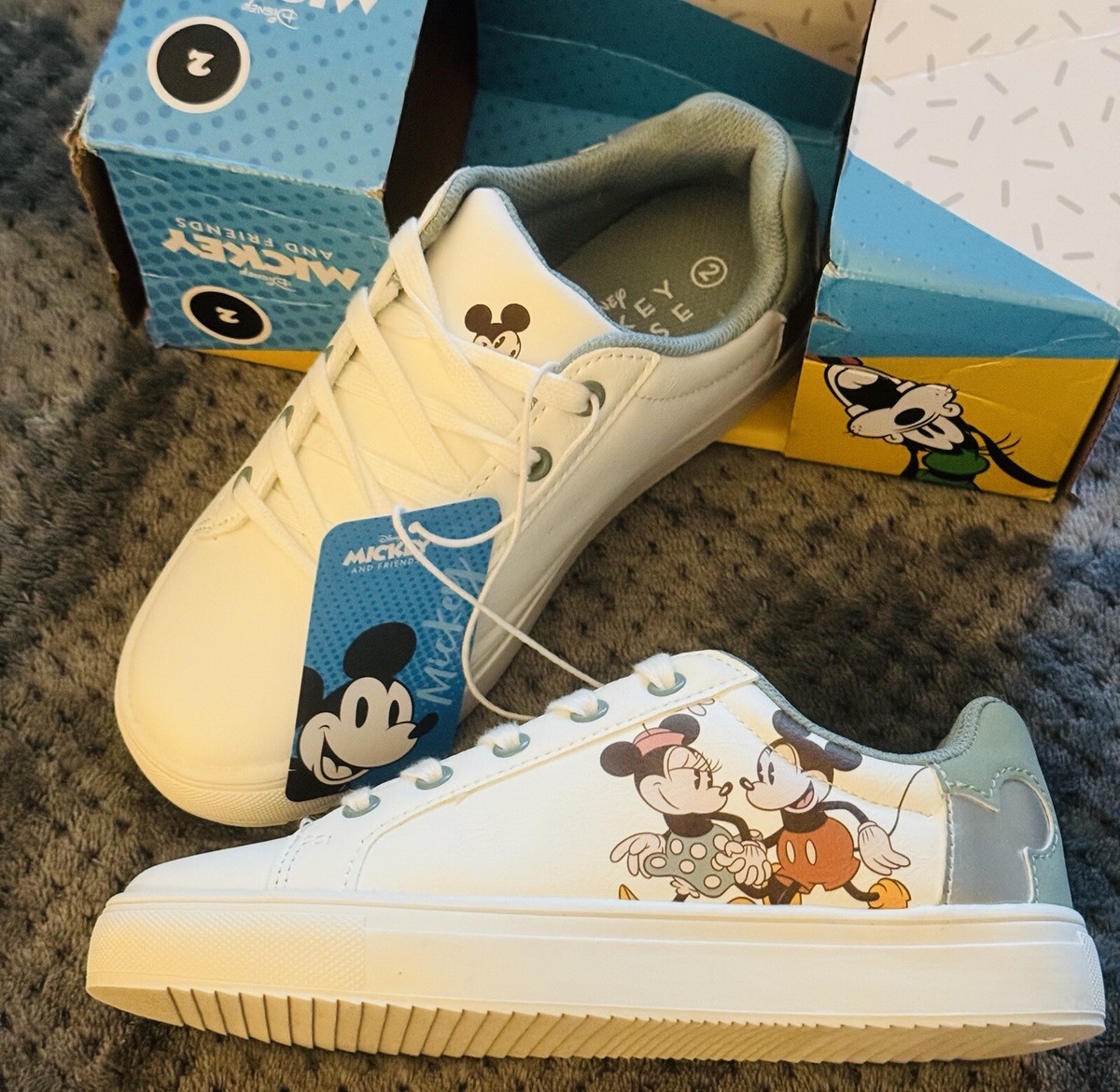 Minnie Tenis Flap Mickey Baby Vintage Women's Disney Mickey Mouse