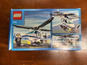 LEGO CITY: Police Helicopter (7741) with box and instructions manual included. 