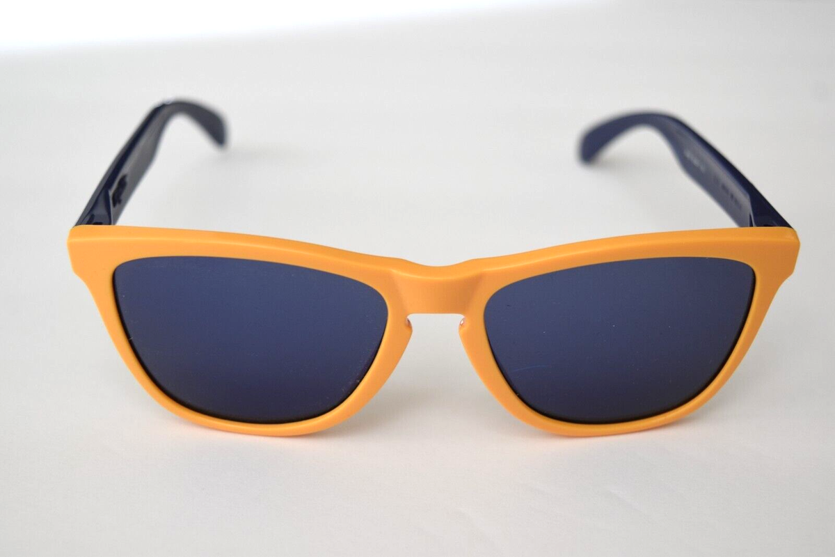 OAKLEY Frogskins Drop Off Blue Iridium 24-362 55-17-133 Sunglasses